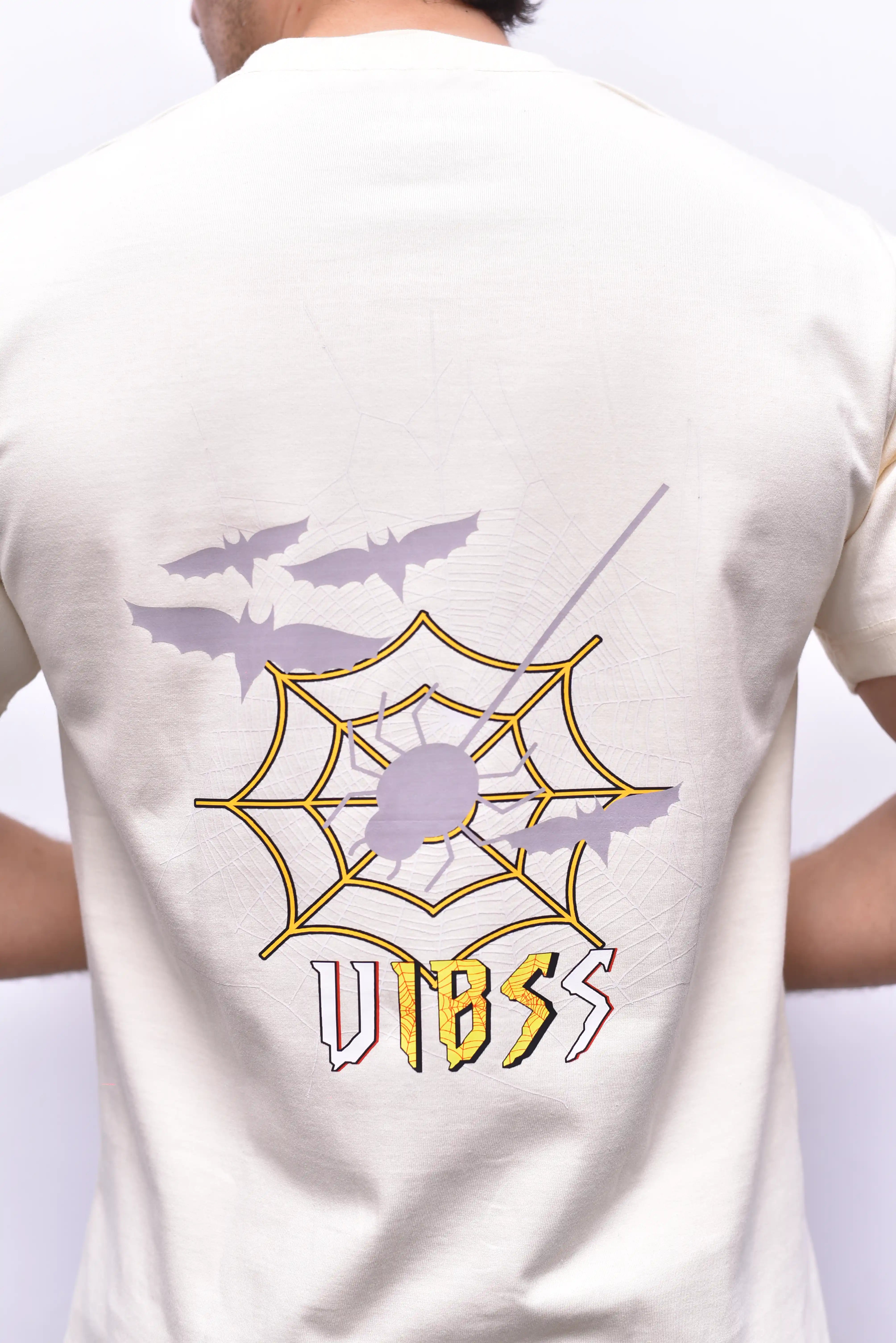 Cream Thread Trap Tee – Web Design Graphic Relax Tee | The Vibss