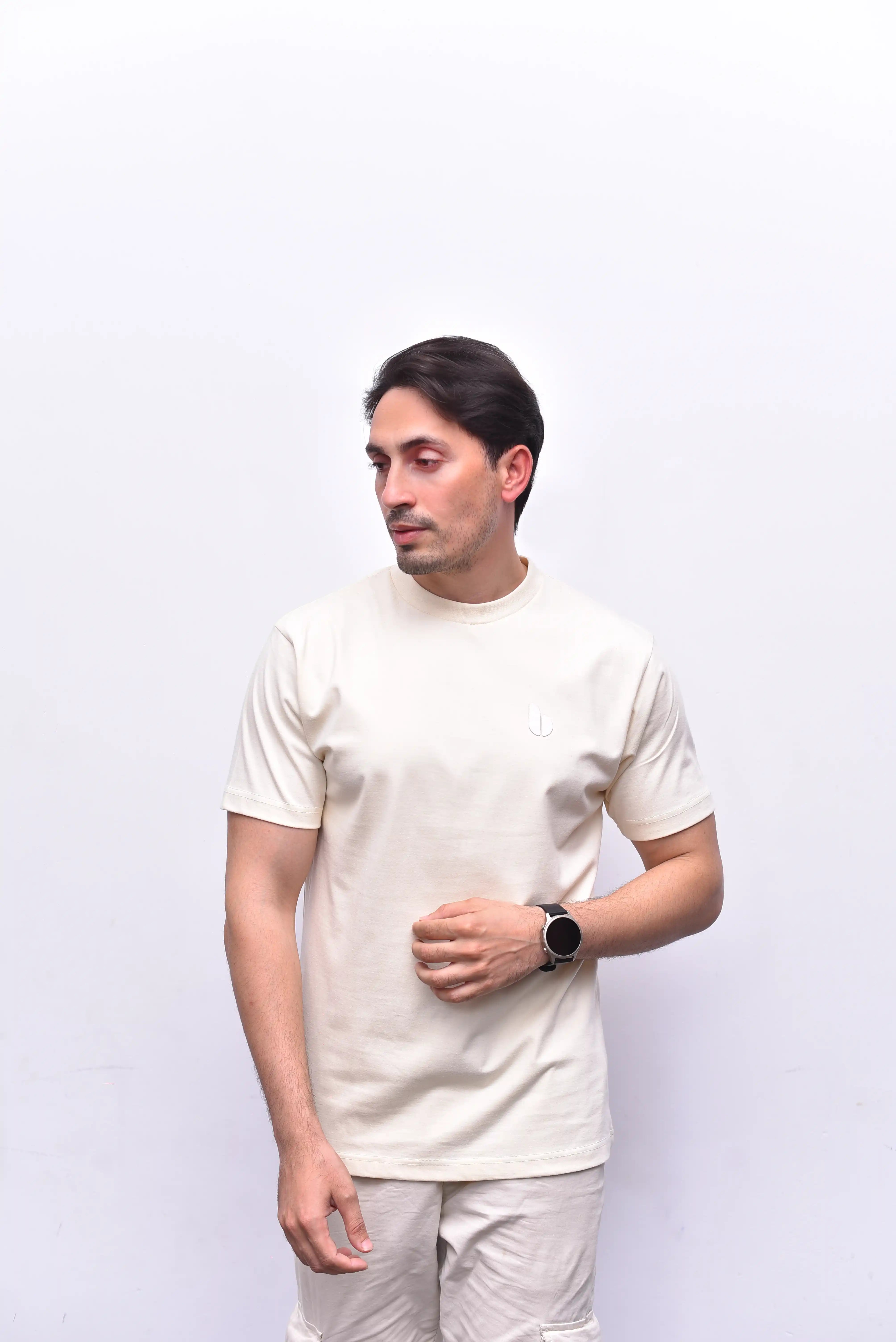 Cream Thread Trap Tee – Web Design Graphic Relax Tee | The Vibss