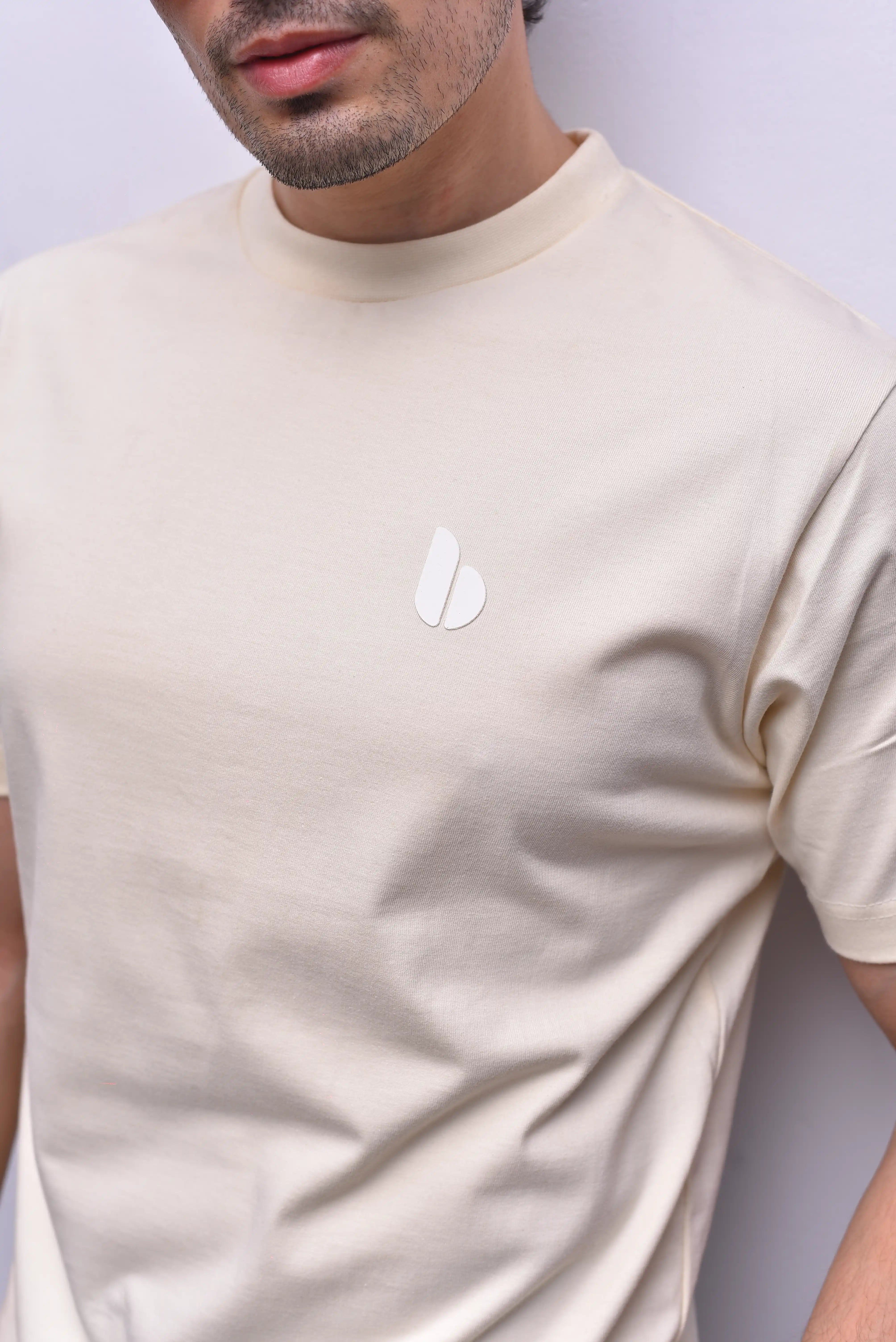 Cream Thread Trap Tee – Web Design Graphic Relax Tee | The Vibss