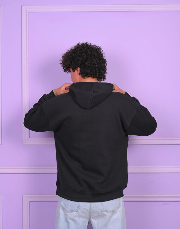 Black Basic Hoodie – Premium Edition