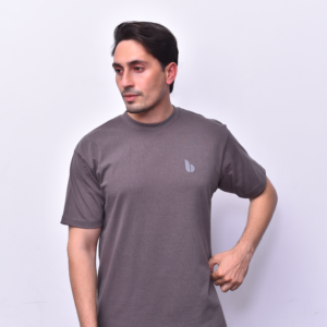 Gray Round Neck T-Shirt - Premium Limited Edition