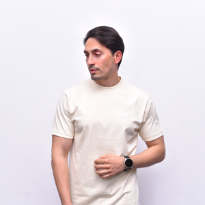 Cream Relax Fit T-Shirt with Spider DTF Design - Premium Limited Edition