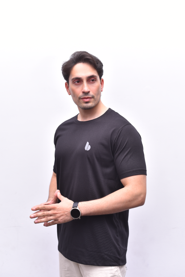 Black Round Neck T-Shirt - Premium Limited Edition