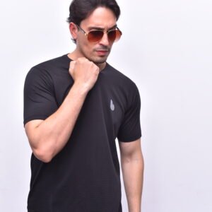Black Round Neck T-Shirt - Premium Limited Edition