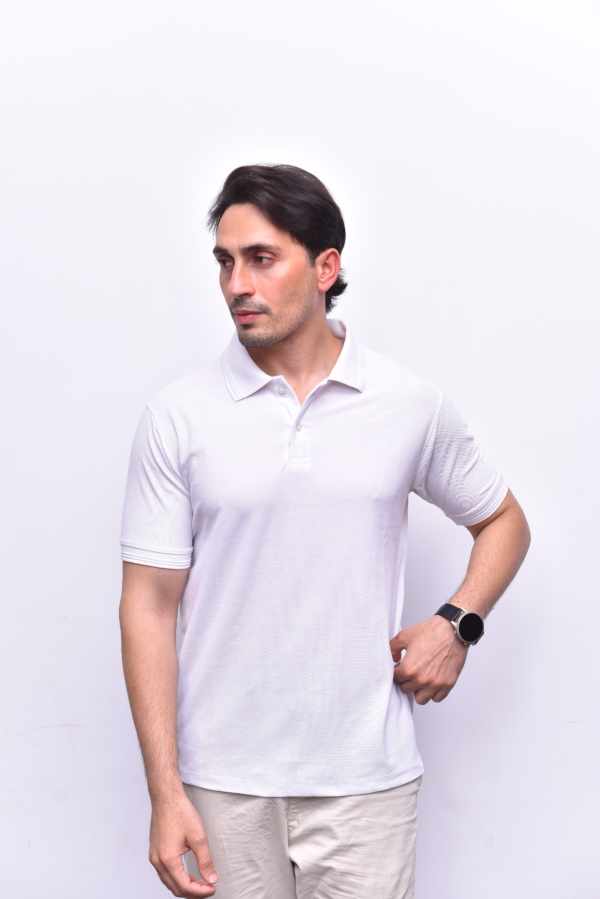 White Polo Shirt - Premium Limited Edition