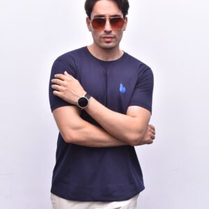 Blue Round Neck T-Shirt - Premium Limited Edition
