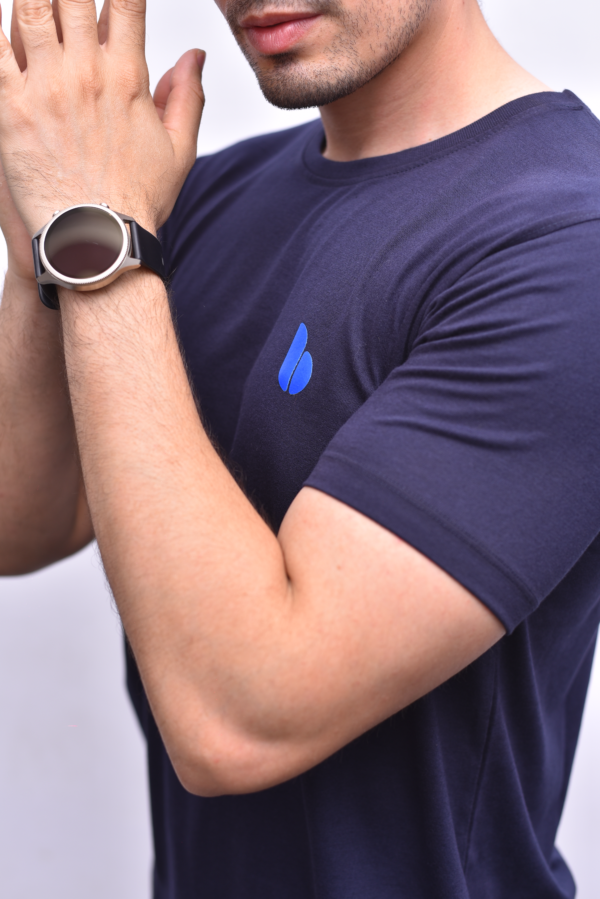 Blue Round Neck T-Shirt - Premium Limited Edition