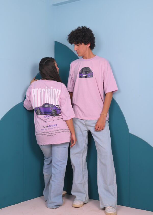 GTR Premium Limited Edition Pink T-Shirt with Screen Print
